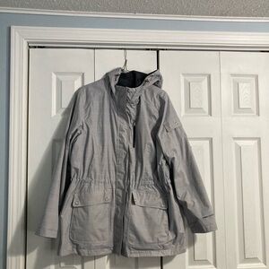 Free Country Women's Light Gray Utility Jacket
